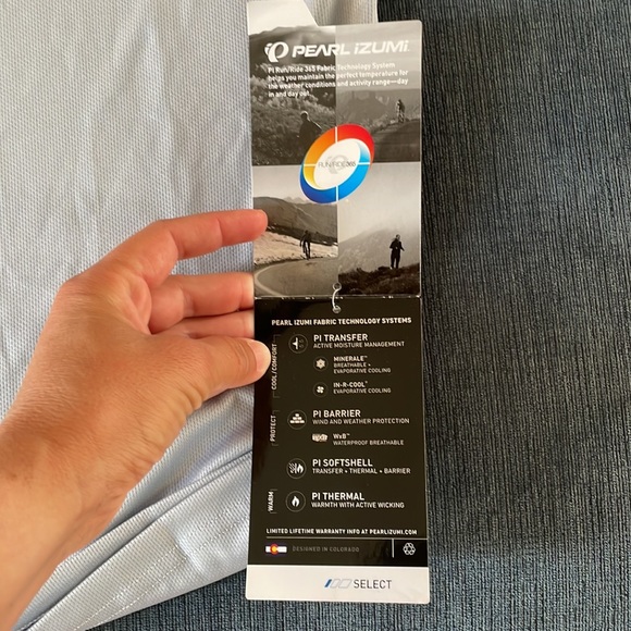 Pearl Izumi Select Custom tech tee men’s size SMALL running/cycling New NWT - Picture 4 of 9